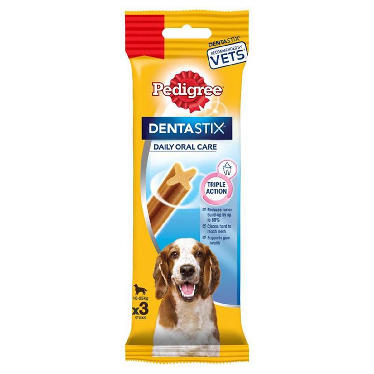 Pedigree Denta Stix Orta Irk Köpek Ödülü 77 g (3 Adet)