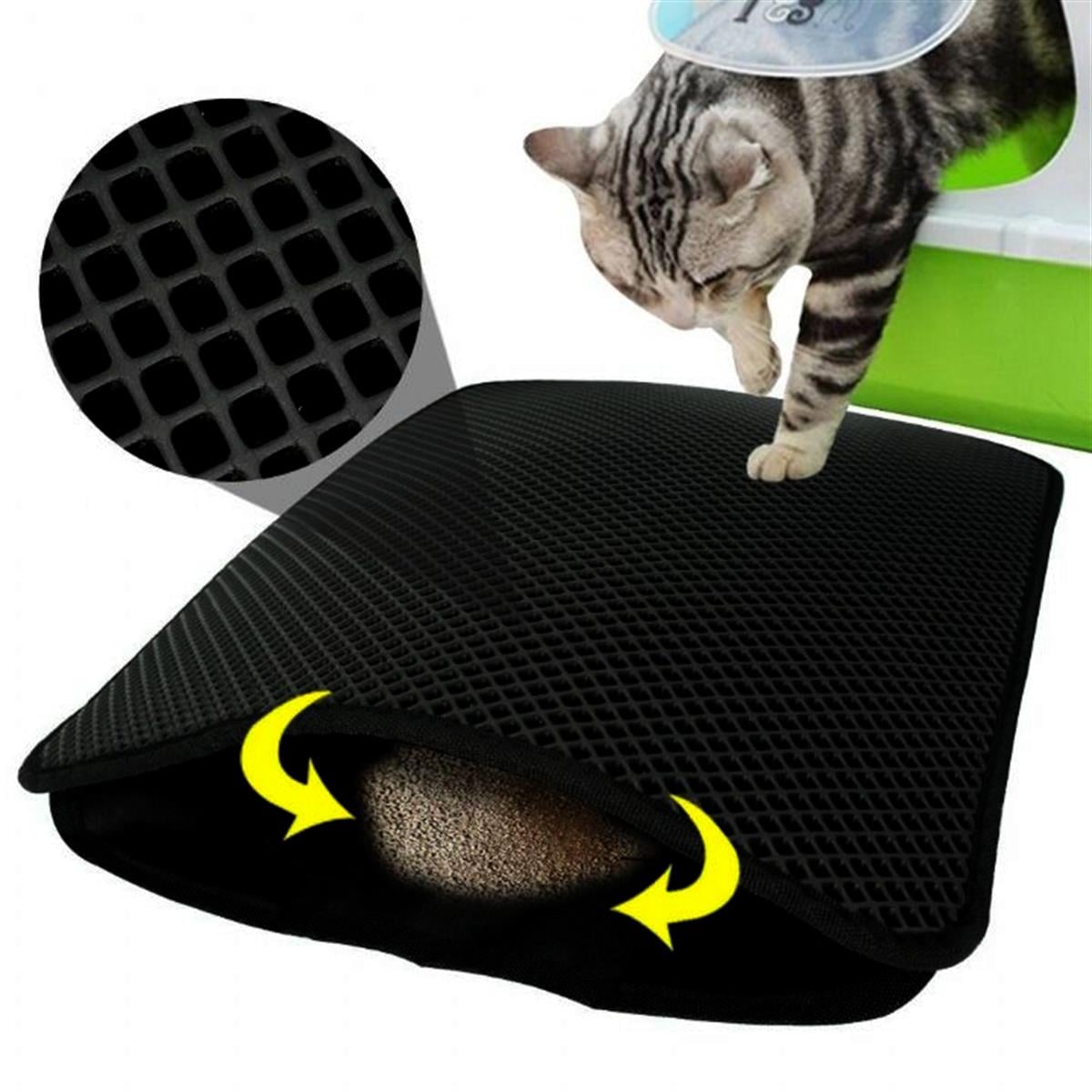 Pet Petty Elekli Kedi Tuvalet Paspası 50 x 60 cm (Siyah)