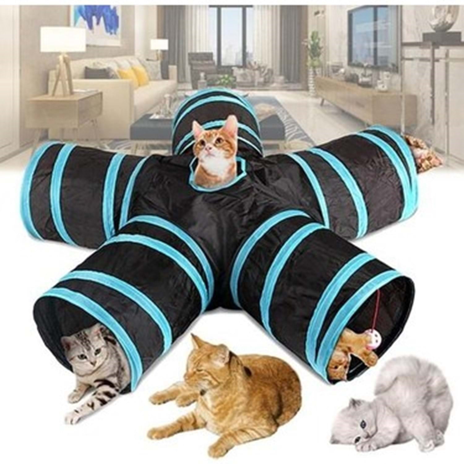 Pet Pretty Beş Yollu Oyun Tüneli Kedi Oyuncağı