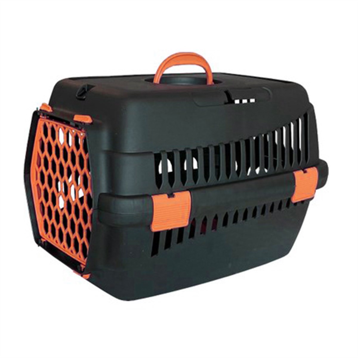 Pet Style Kedi Köpek Taşıma Çantası 44 x 28 x 36 cm (Siyah Turuncu)