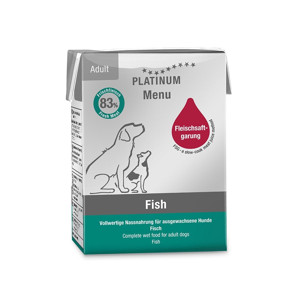 Platinum Balıklı Yaş Köpek Maması 185 Gr