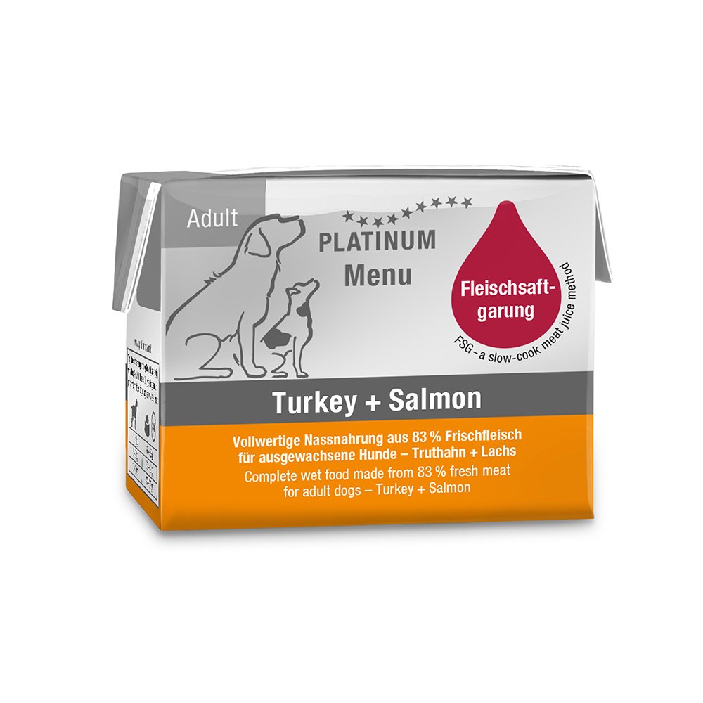 Platinum Hindili ve Somonlu Yaş Köpek Maması 90 Gr