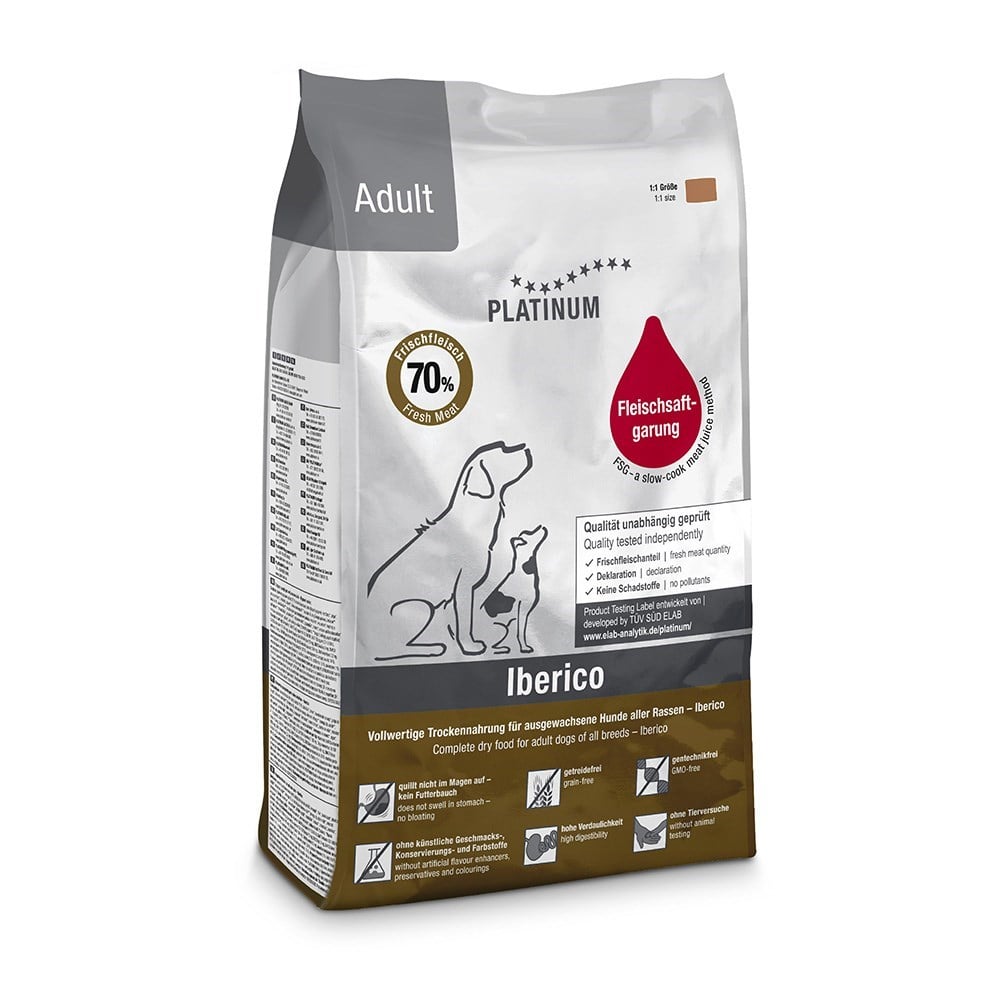 Platinum Iberico Domuz Etli Yetişkin Köpek Maması 1,5 Kg