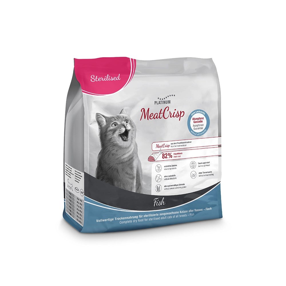 Platinum MeatCrisp Balıklı Kısırlaştırılmış Kedi Maması 400 gr