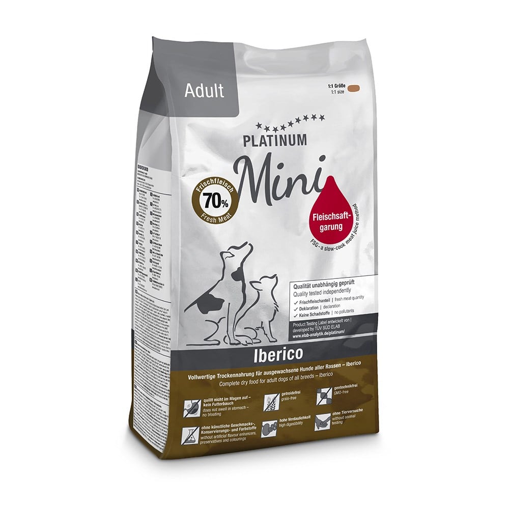 Platinum Mini Iberico Domuz Etli Yetişkin Köpek Maması 900 gr