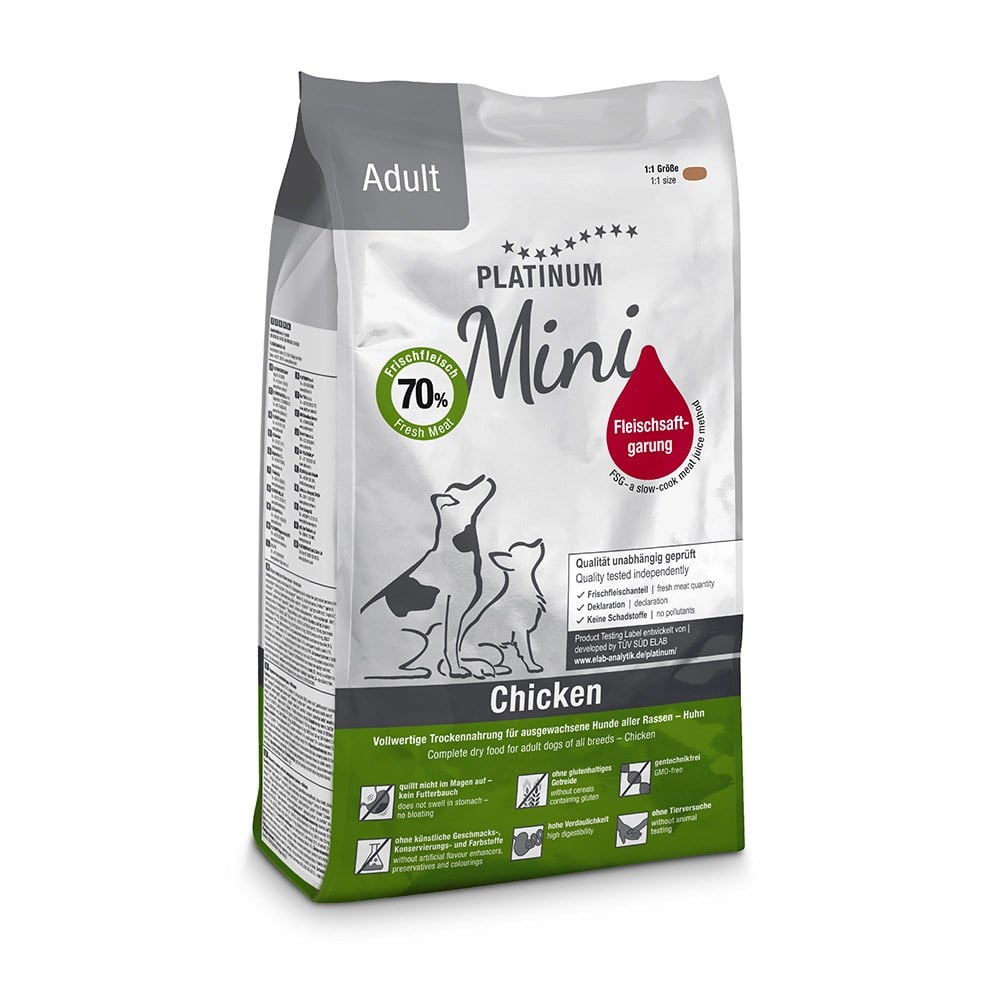 Platinum Mini Tavuklu Yetişkin Köpek Maması 900 gr