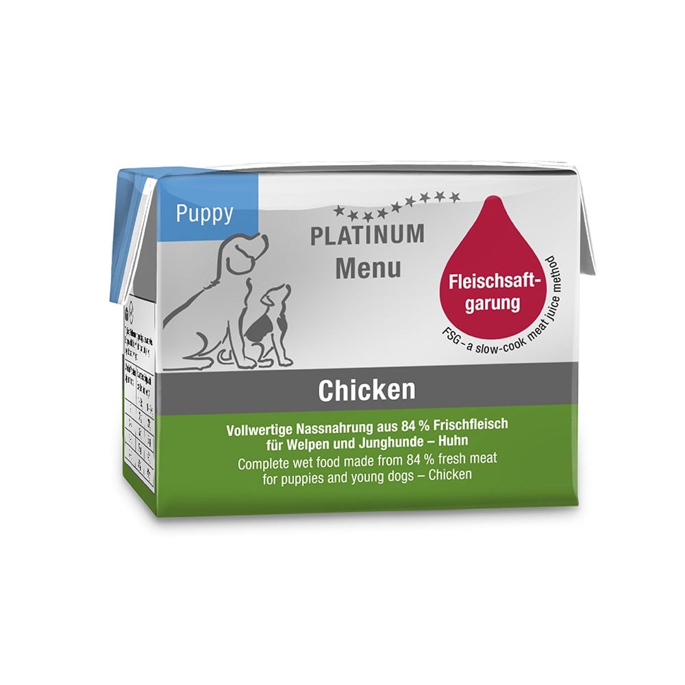Platinum Tavuklu Yavru Yaş Köpek Maması 90 Gr
