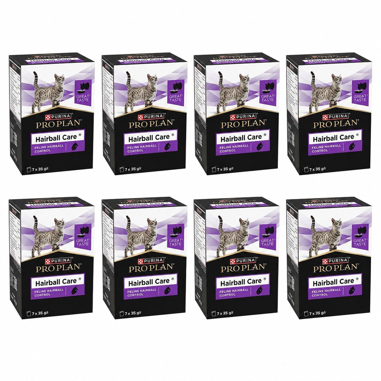 Pro Plan Hairball Care Tüy Yumağı Kontrolü Kedi Yaş Maması 7x35 g (8 Adet)