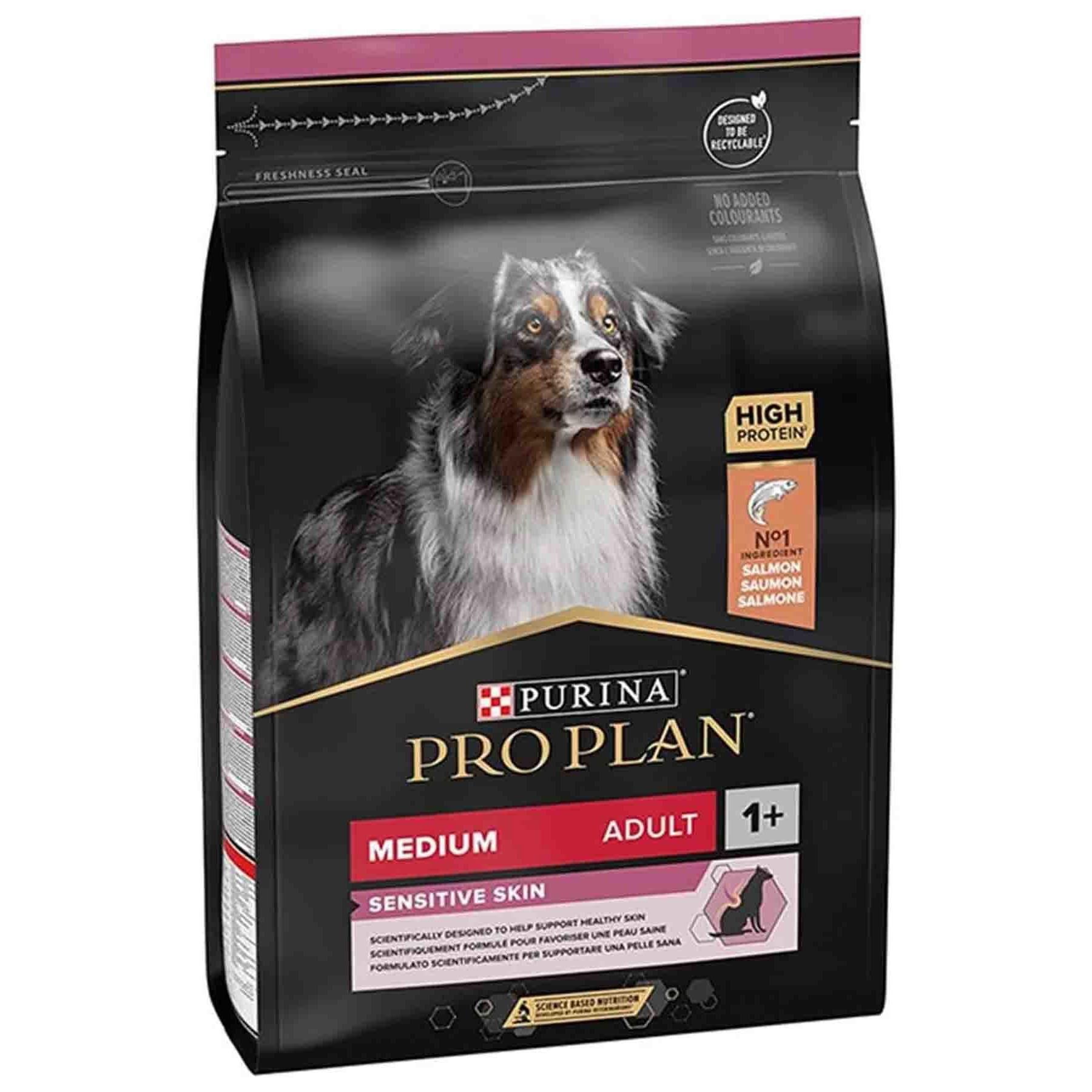 ProPlan Somonlu Orta ve büyük Irk Yetişkin Köpek Maması 3 Kg