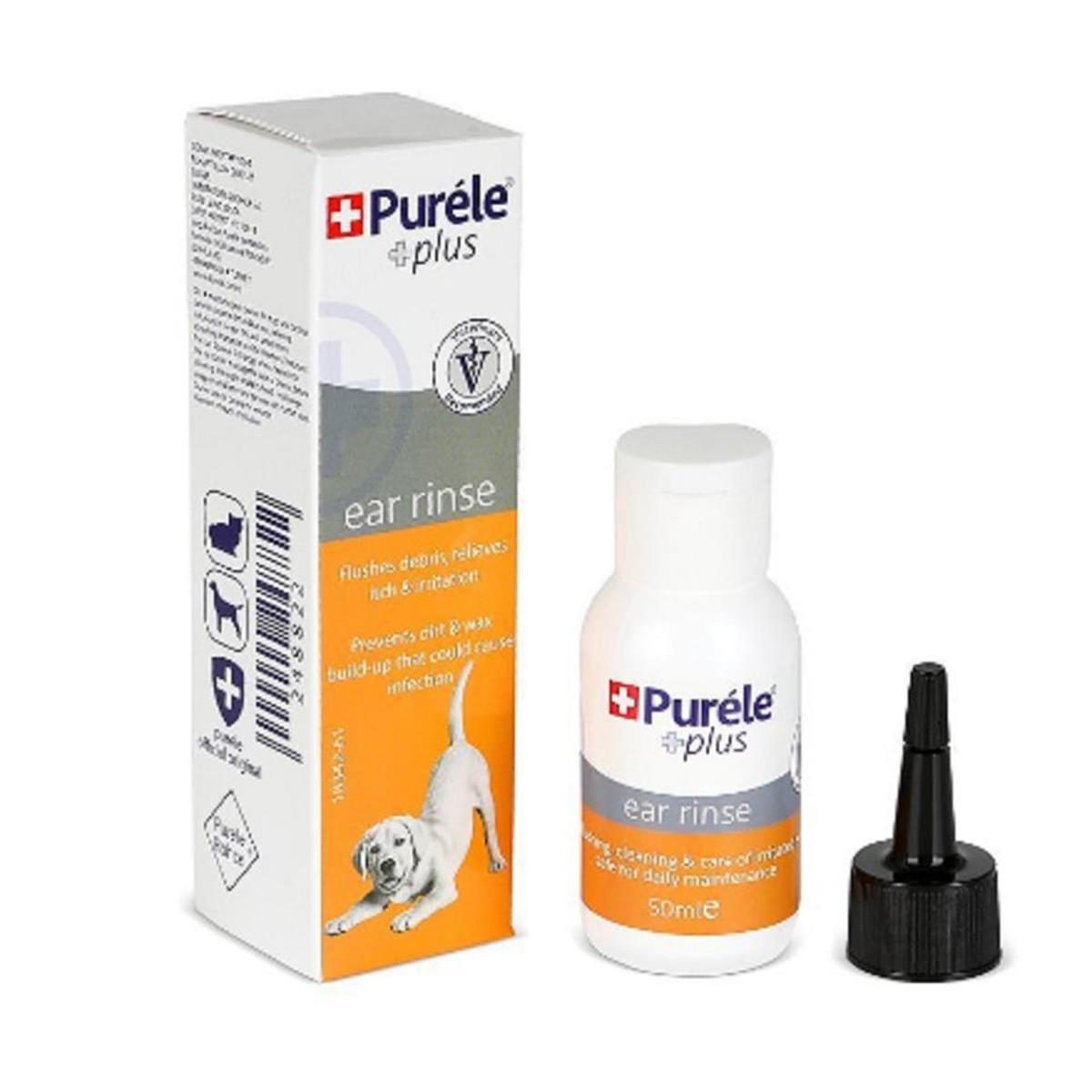 Purele Plus Kedi ve Köpek Kulak Temizleme Solüsyonu 50 ml | ZooPet