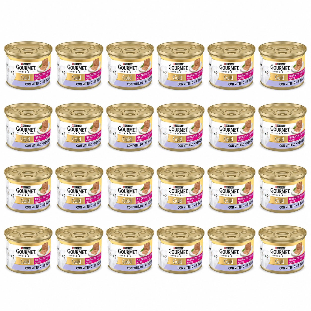 Purina Gourmet Gold Kıyılmış Dana Etli Kedi Konservesi  85 gr (24 Adet)