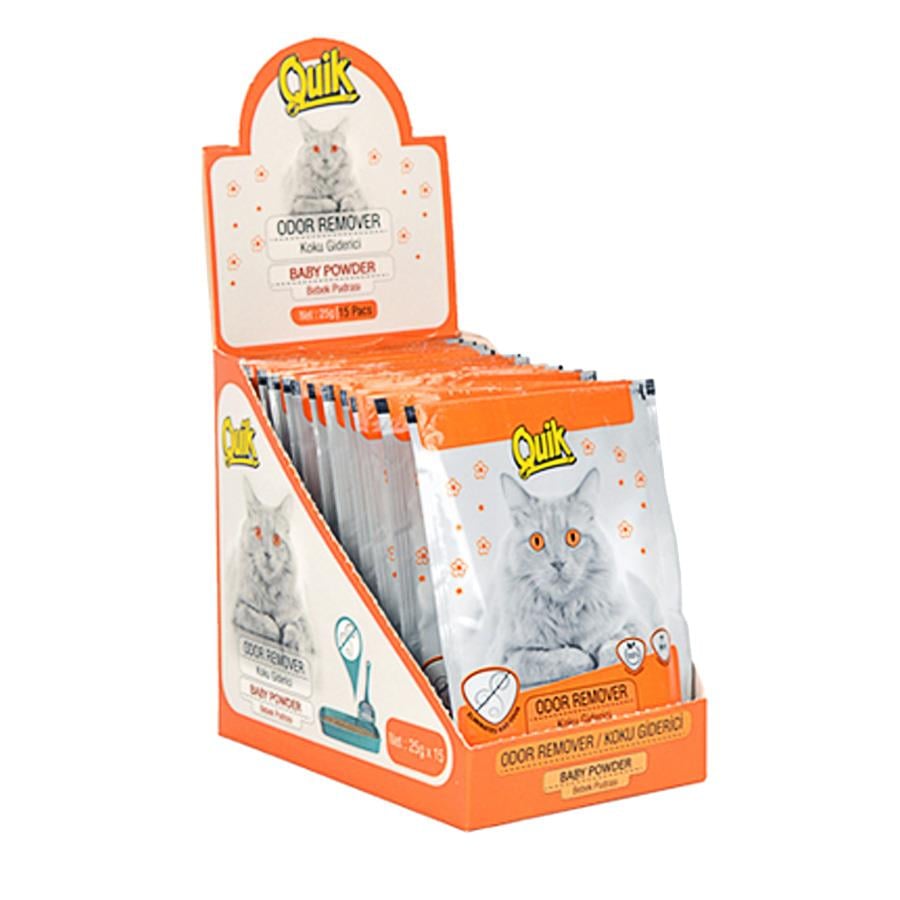 Quik Bebek Pudrası Kokulu Kedi Kumu Koku Giderici 25 g