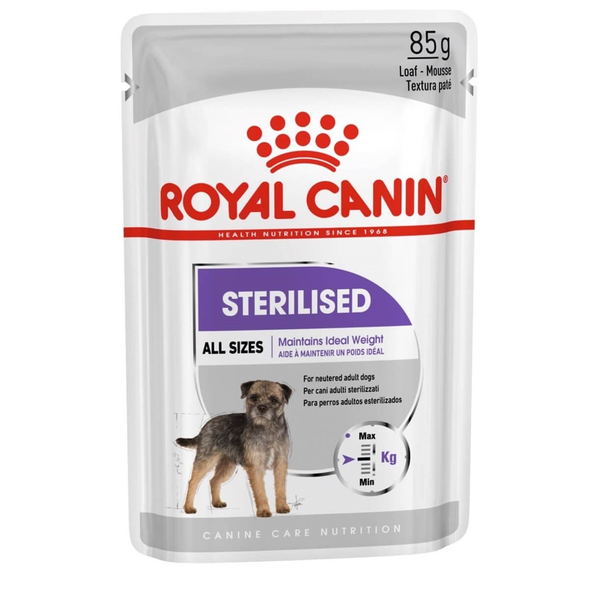 Royal Canin Sterilised Kısırlaştırılmış Yetişkin Köpek Maması  85 g 