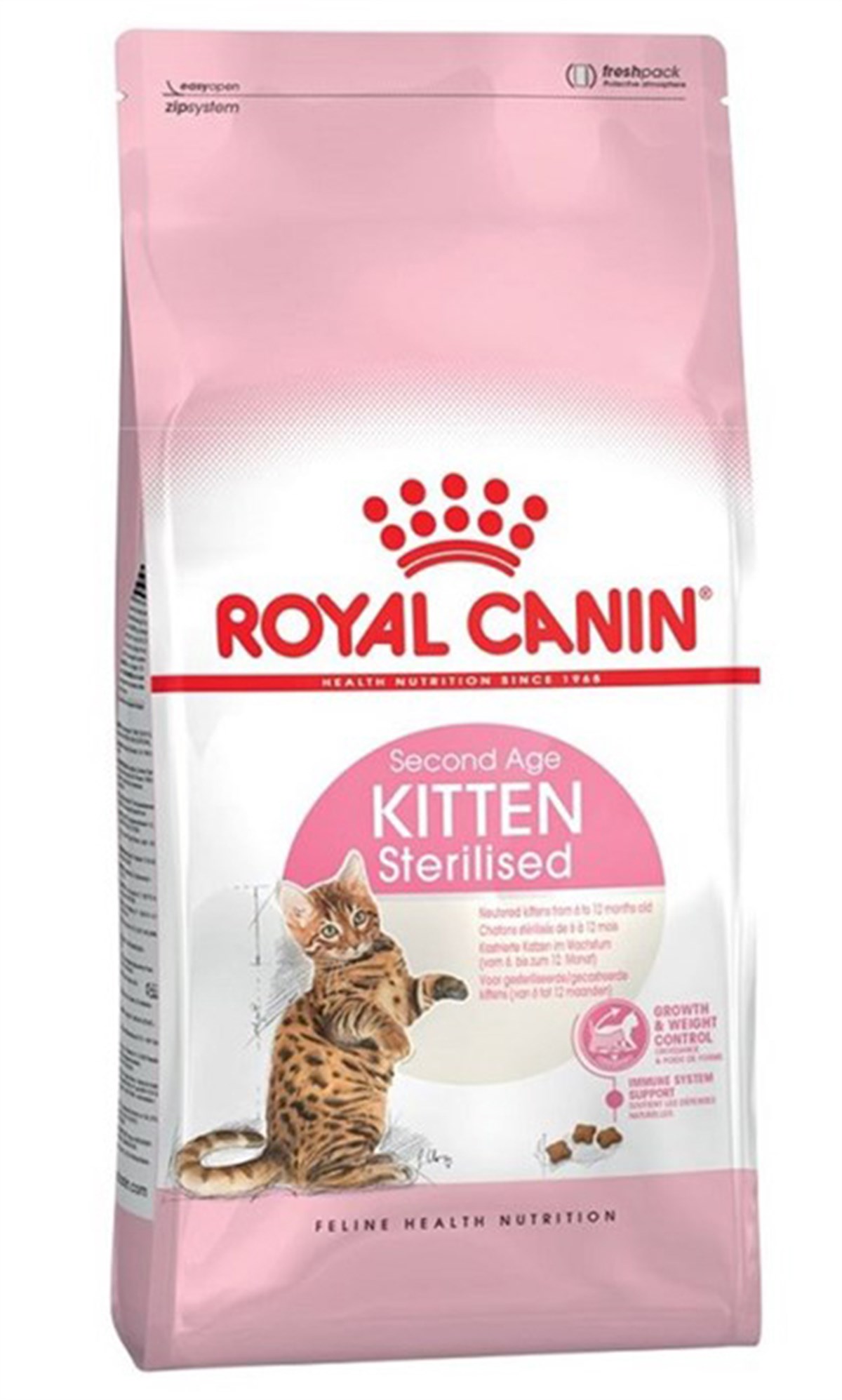 Royal Canin Sterilised Kitten Kısırlaştırılmış Yavru Kedi Maması 2 Kg |  ZooPet