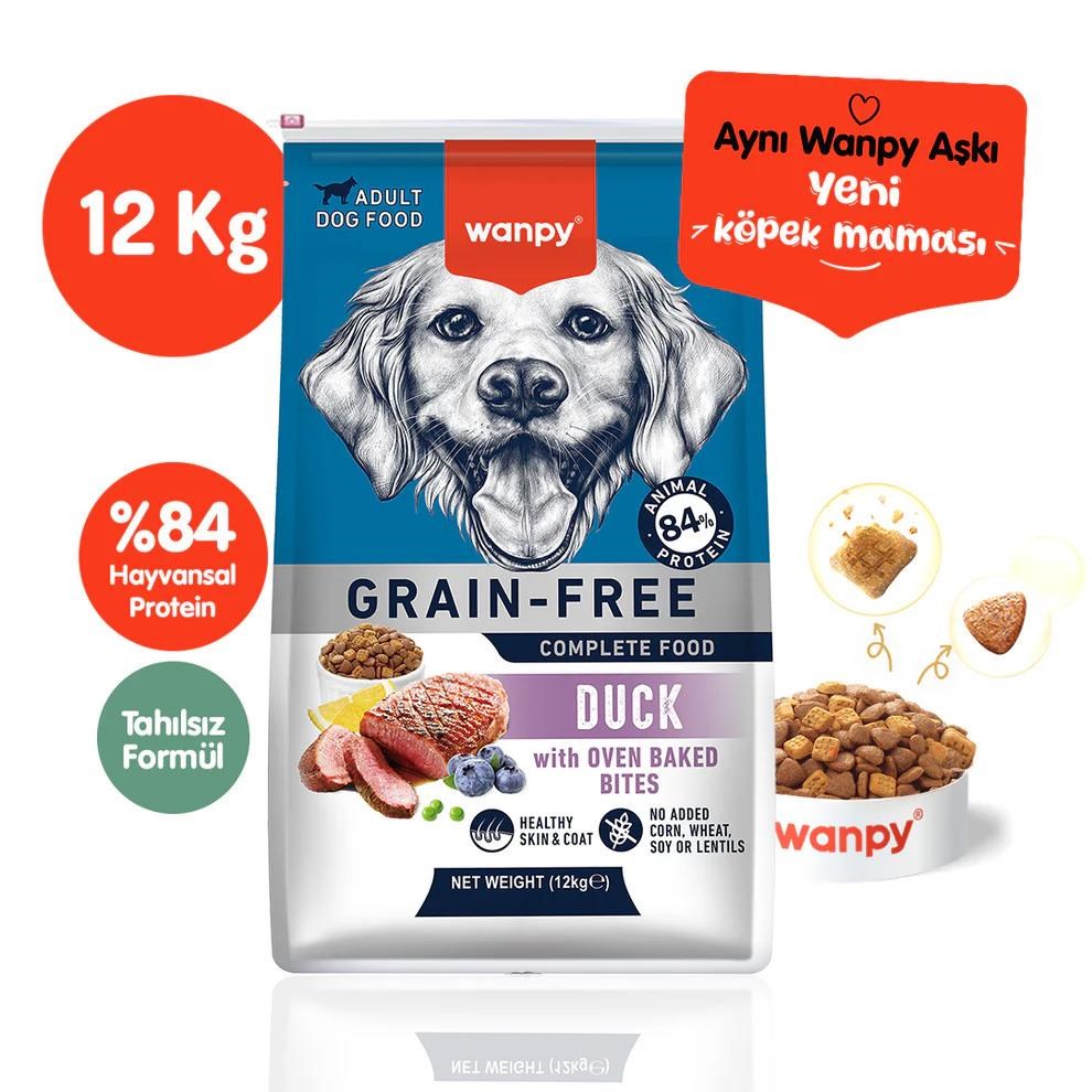 Wanpy Ördekli Tahılsız Yetişkin Köpek Maması 1,5 Kg
