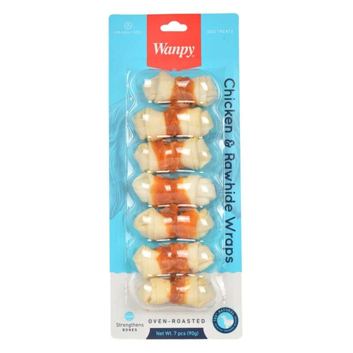 Wanpy Tavuk Sarılı Sütlü Kemik Köpek Ödülü 85 g