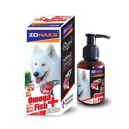 Zonax Dog Balık Yağı Kedi Köpek Omega 3 ve 6 Besin Takviyesi 100 ml