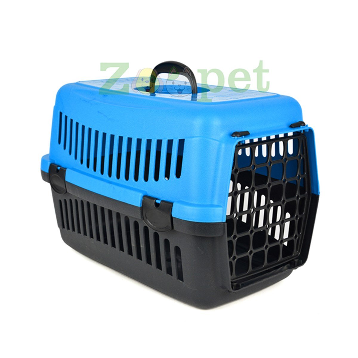 Zoopet Lüx Kedi Köpek Taşıma Çantası Orta Boy 58x38x40 Mavi | ZooPet