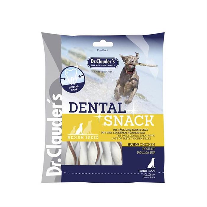 Dr. Clouder's Dental Orta ve Büyük Irk Tavuklu Köpek Ödülü 170 g ZooPet