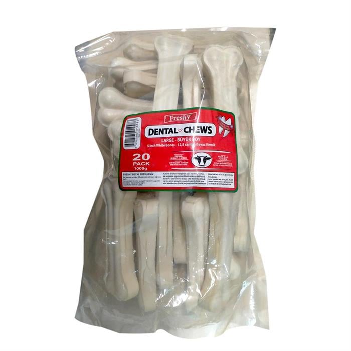 Freshy Dental Chews Mini Bones 25 Adet Küçük Boy Köpek Çiğneme Kemiği 