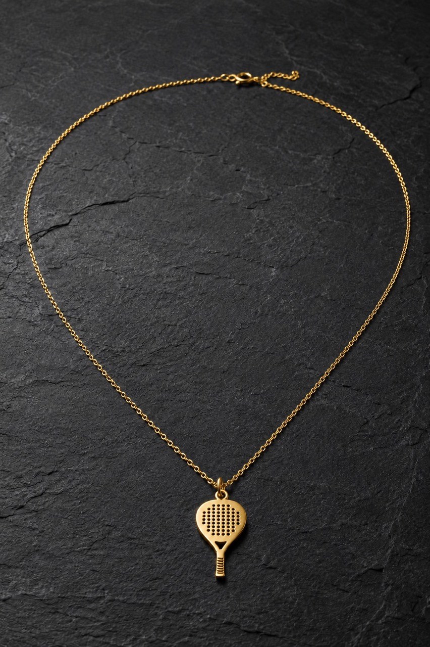 Padel Gümüş Kolye (gold)