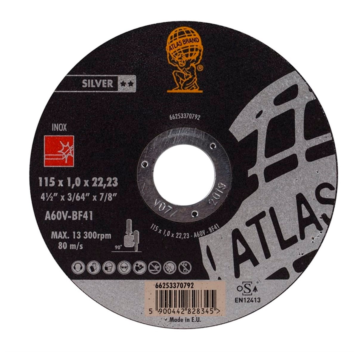 ATLAS INOX FLEX KESME 115X1,0X22,22 