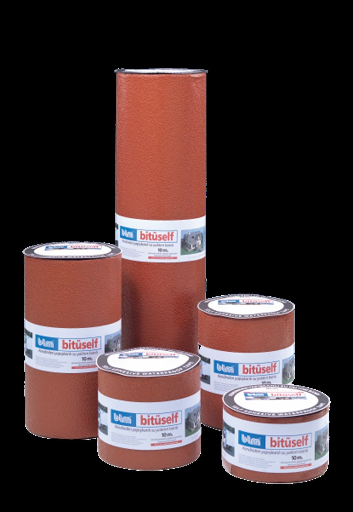 BTM BITÜSELF KIRMIZI YALITIM BANTI 30 CM 10m