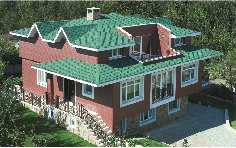BTM SHINGLE RUSTIK YESIL 2.94 M2