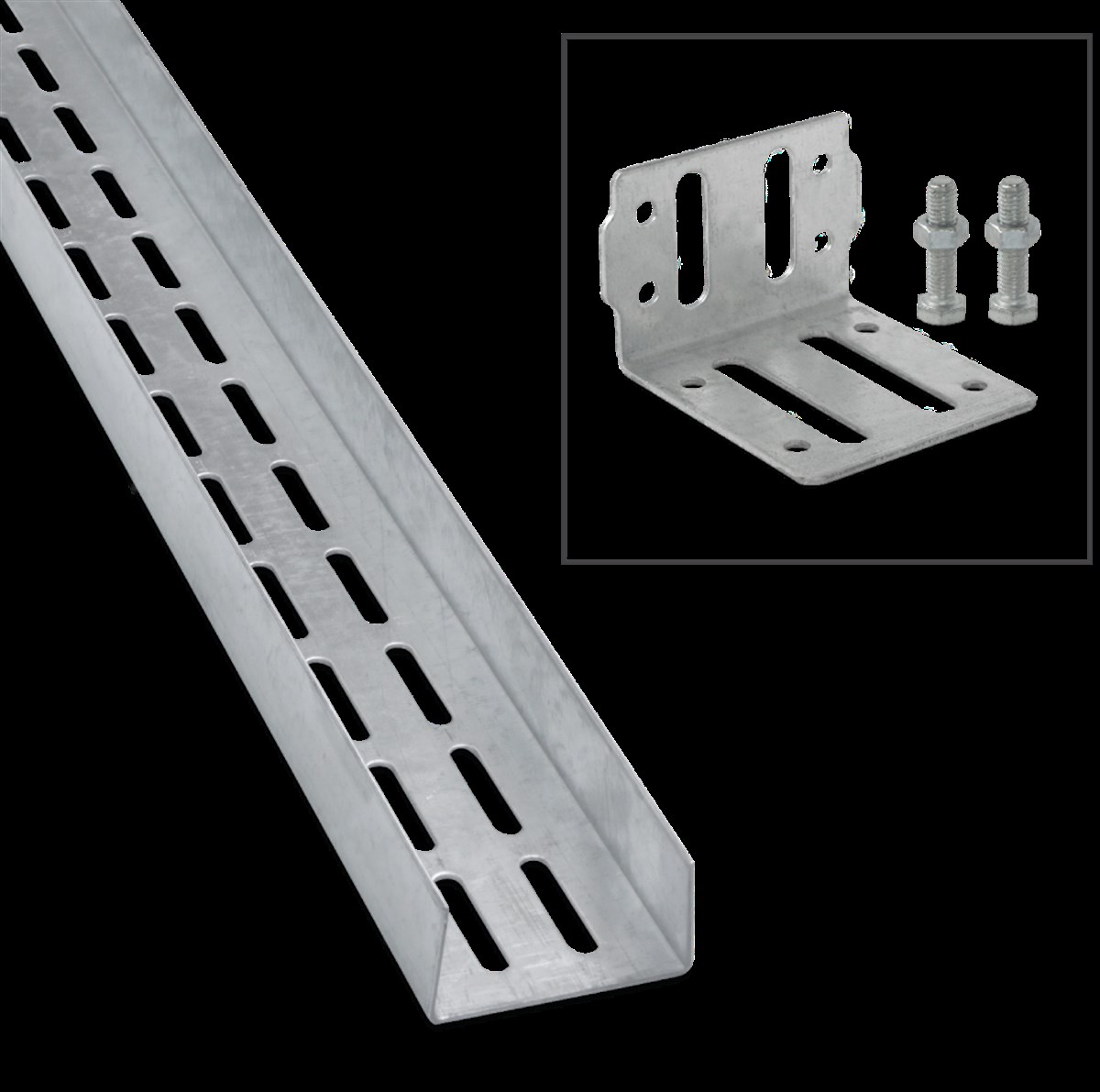 DALSAN KDP L100 BRAKET SOMUN PUL CIVATA 50x75mm 