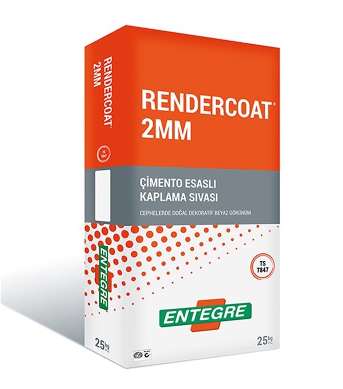 ENTEGRE RENDERCOAT 2MM 25 KG- (KALIN MINERAL SIVA)