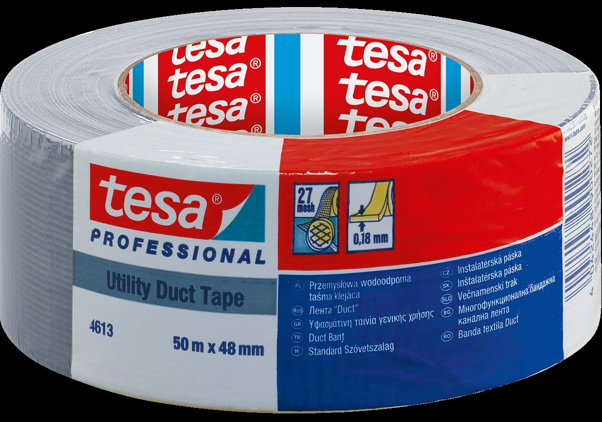 TESA 4613 DUCT TAPE GRI 50MX48MM