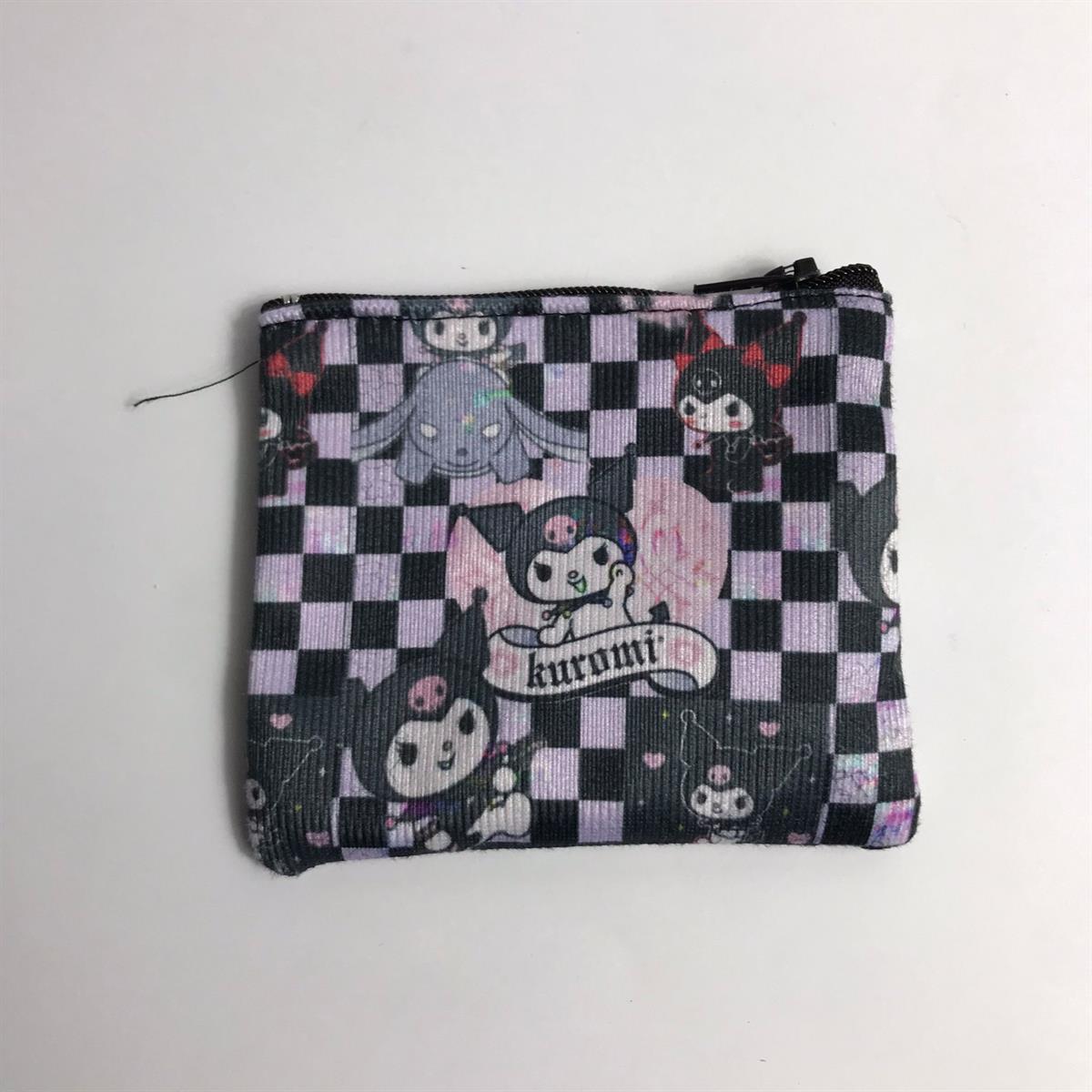 Anime Kuromi Collage Bozuk Para Cüzdanı