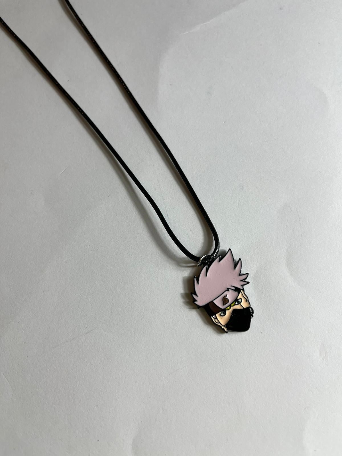 Anime Naruto Kakashi Sensei İp Kolye