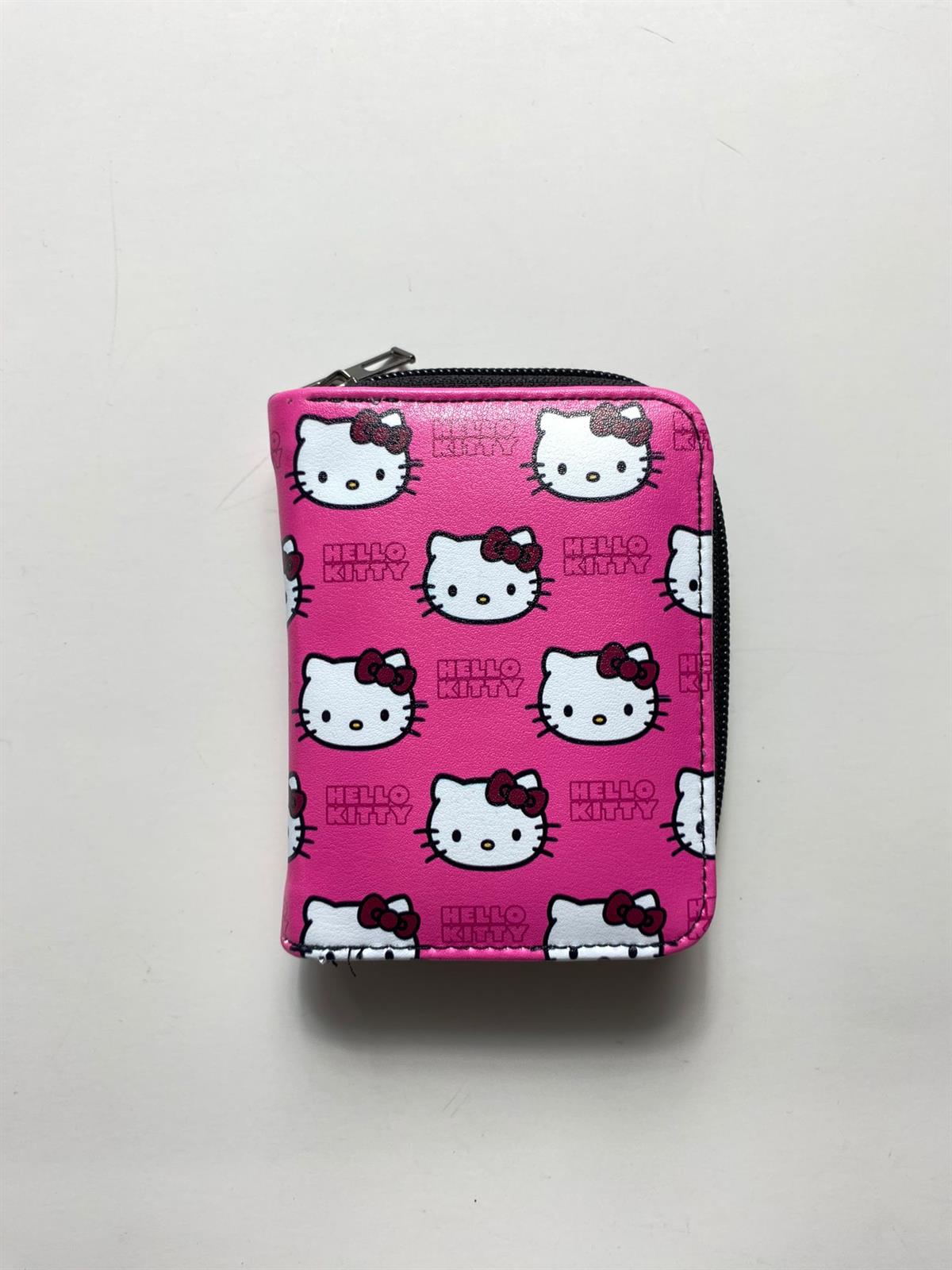 Anime Tatlı Hello Kitty Pembe Kısa Cüzdan
