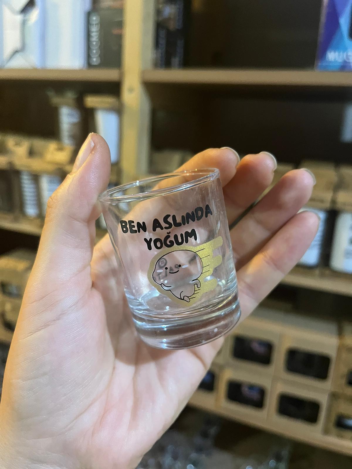 Ben Aslında Yoğum Shot Bardağı