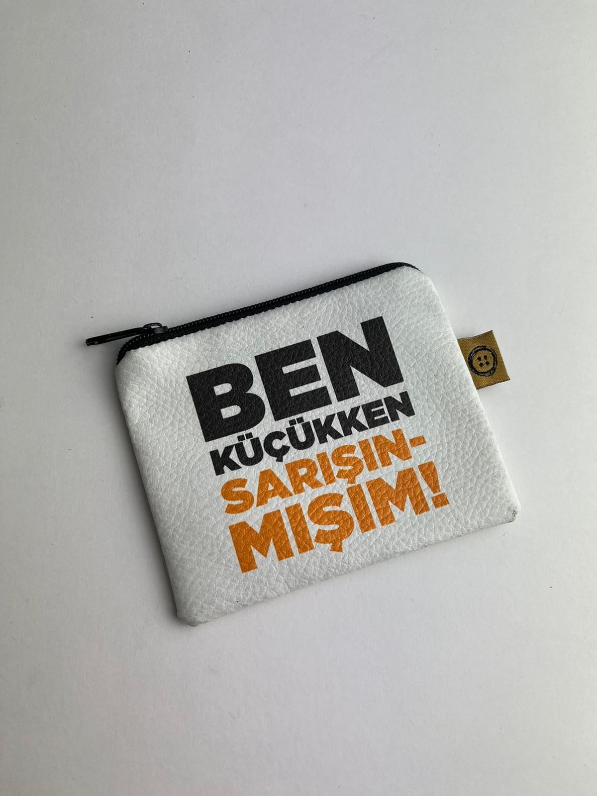 Ben Küçükken Sarışınmışım Bozuk Para Cüzdanı