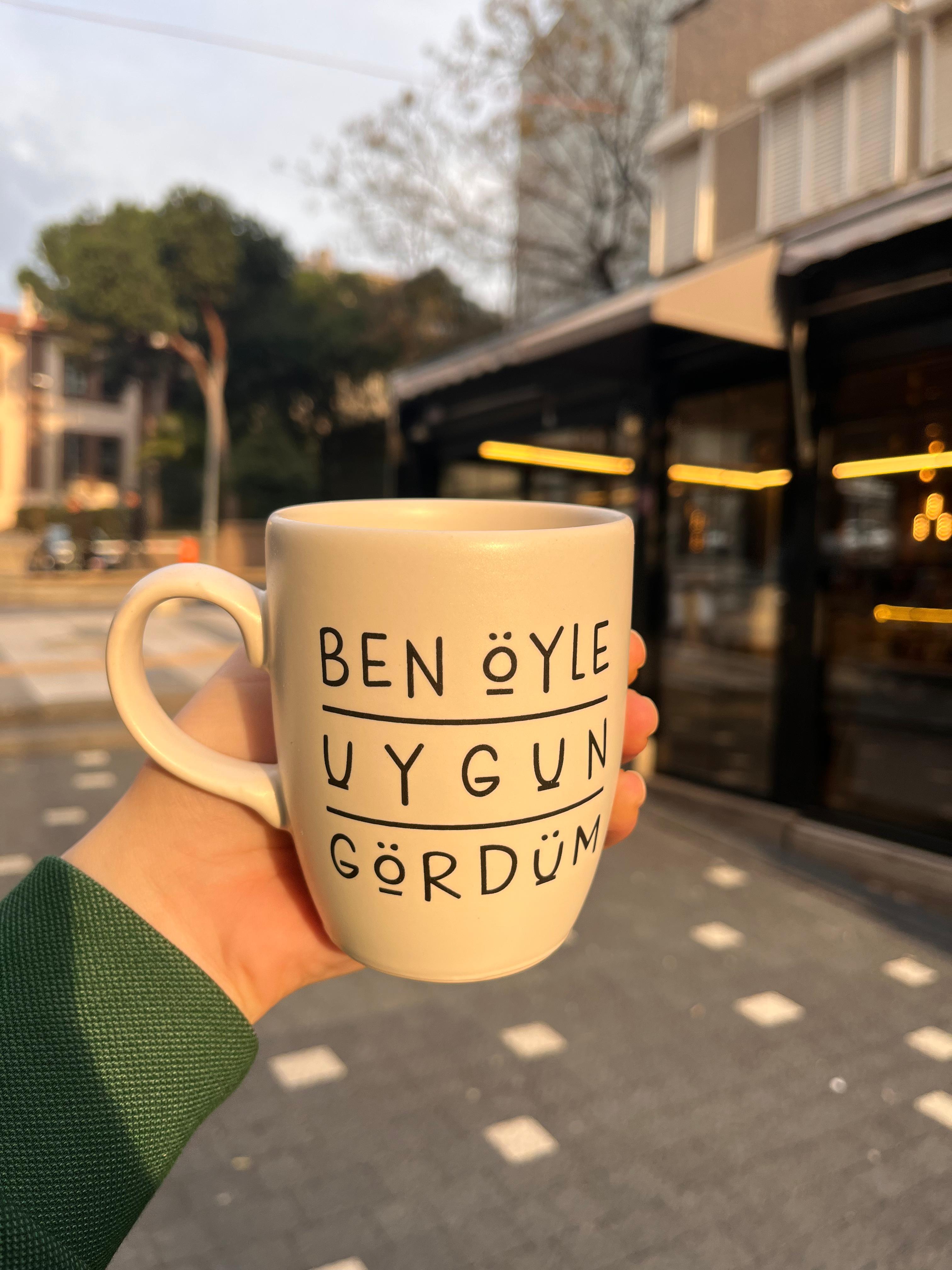Ben Öyle Uygun Gördüm Oval Kupa