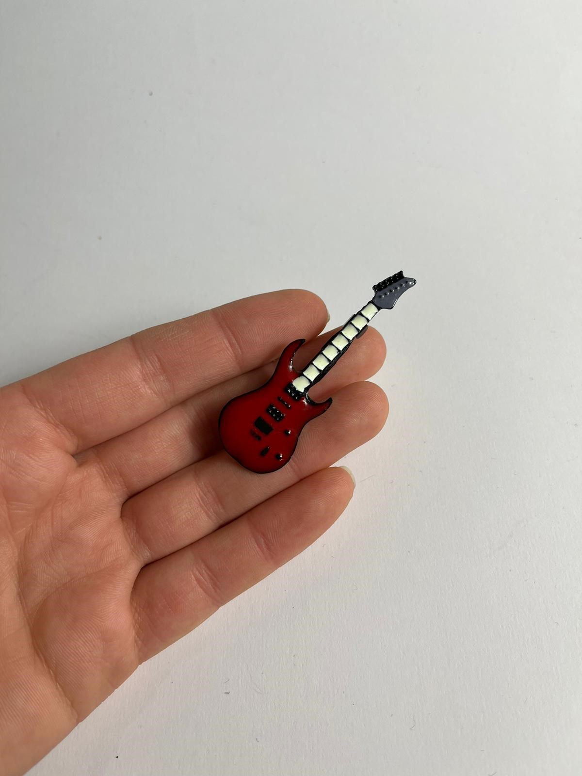 Broş Metal Mine Gitar