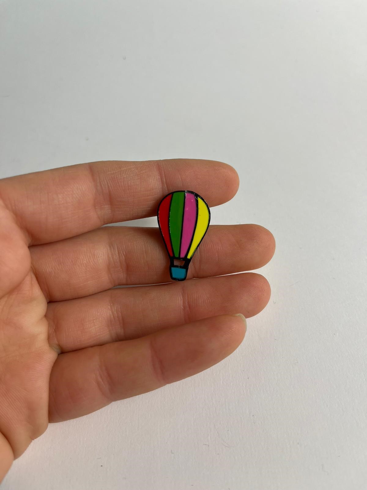 Broş Metal Mine Uçan Balon