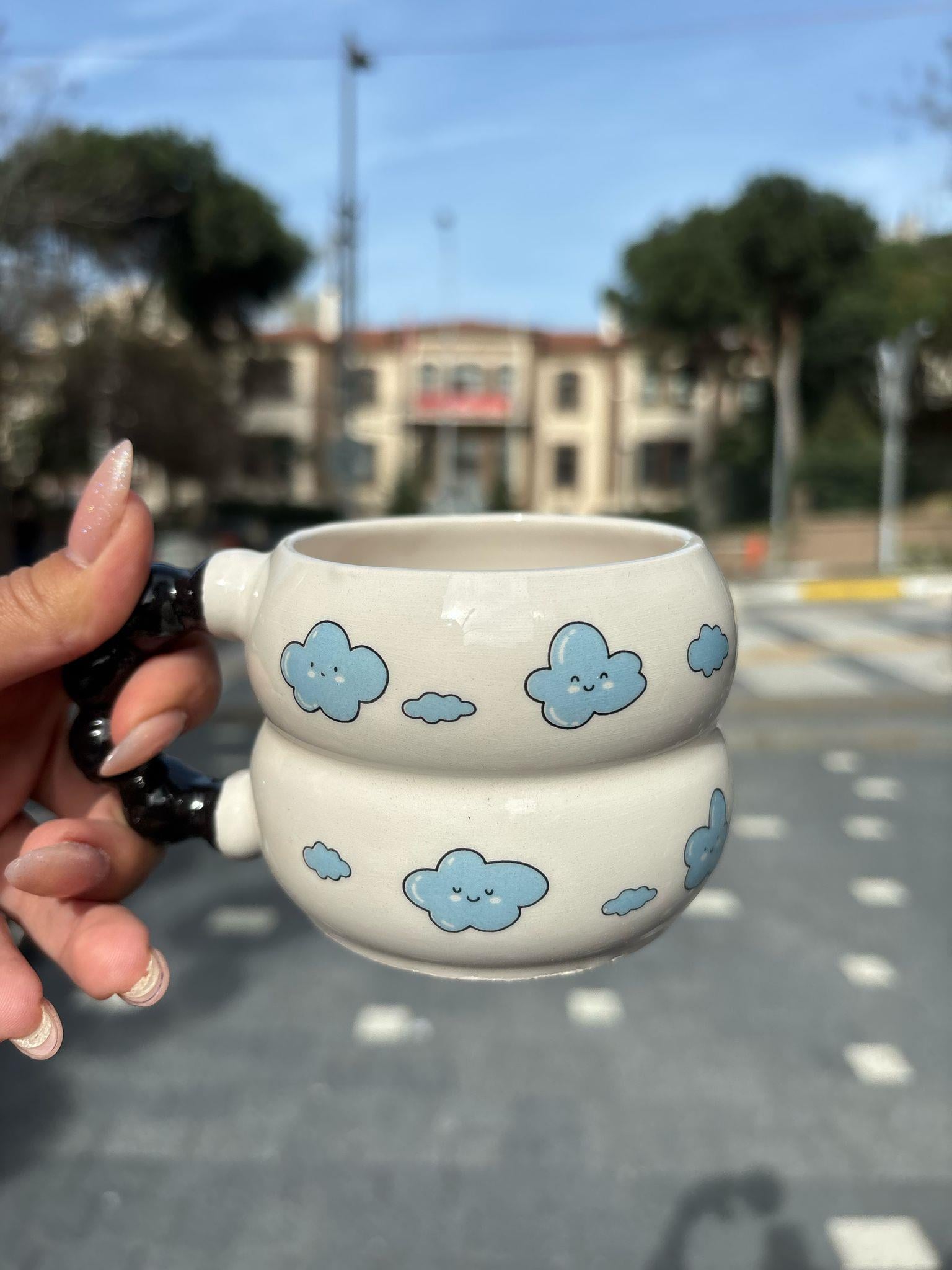 Bulut Desenli  Harmoni Kupa