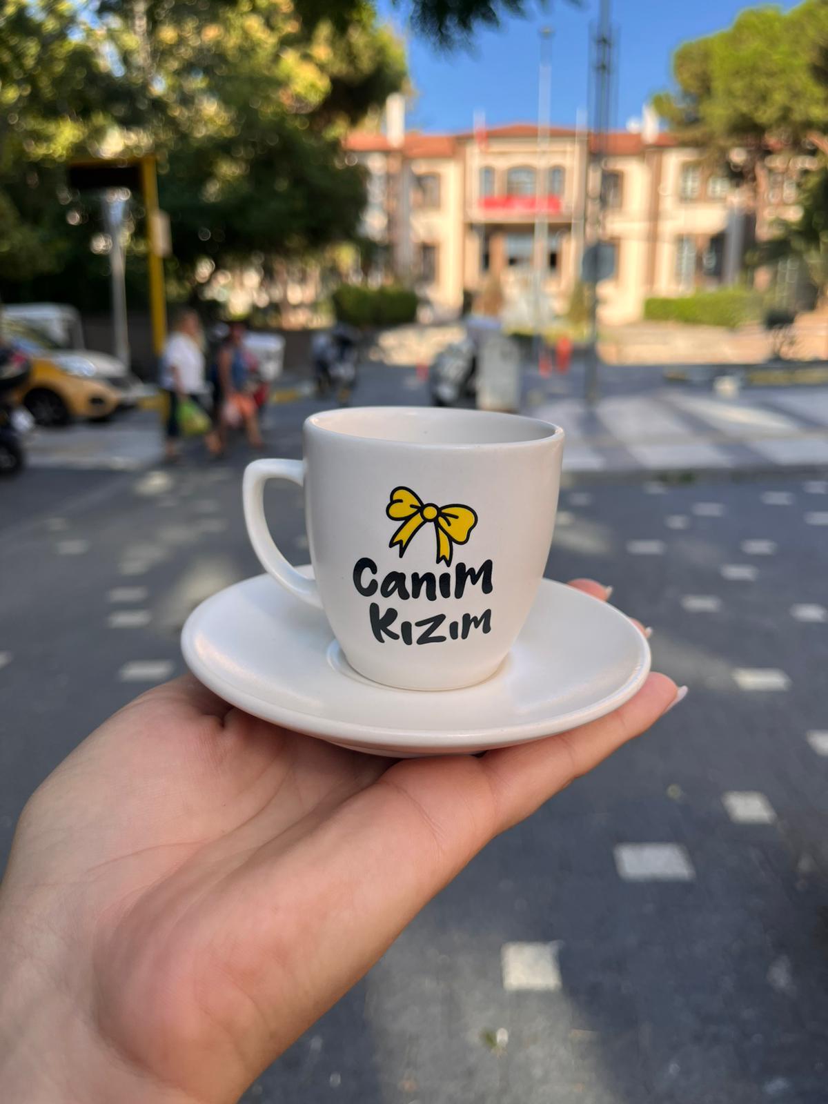 Canım Kızım Türk Kahve Fincanı