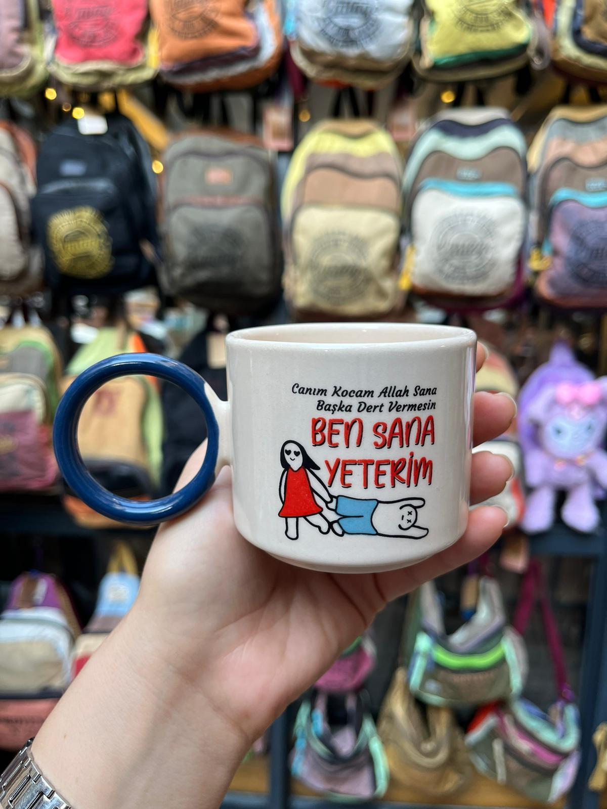 Canım Kocam Allah Sana Başka Dert Vermesin Ben Sana Yeterim Sarmal Kupa
