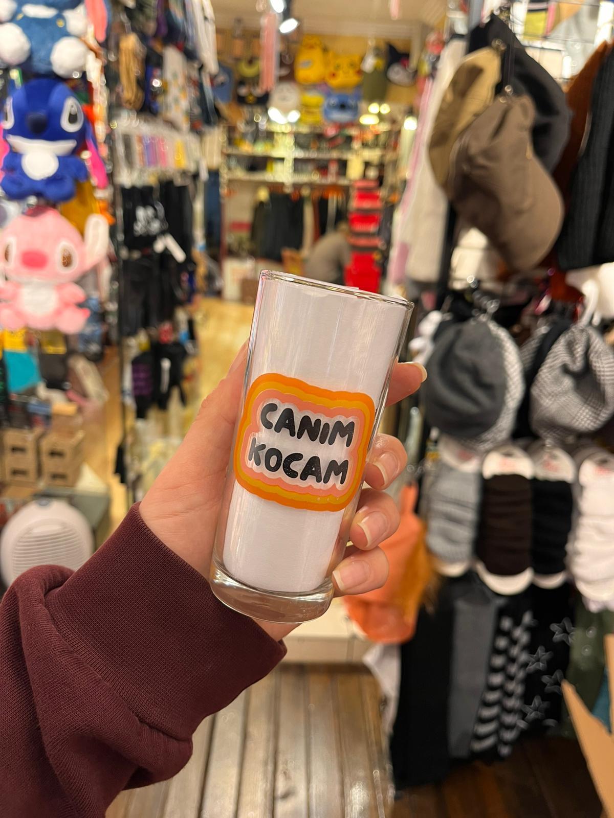 Canım Kocam Rakı Bardağı 