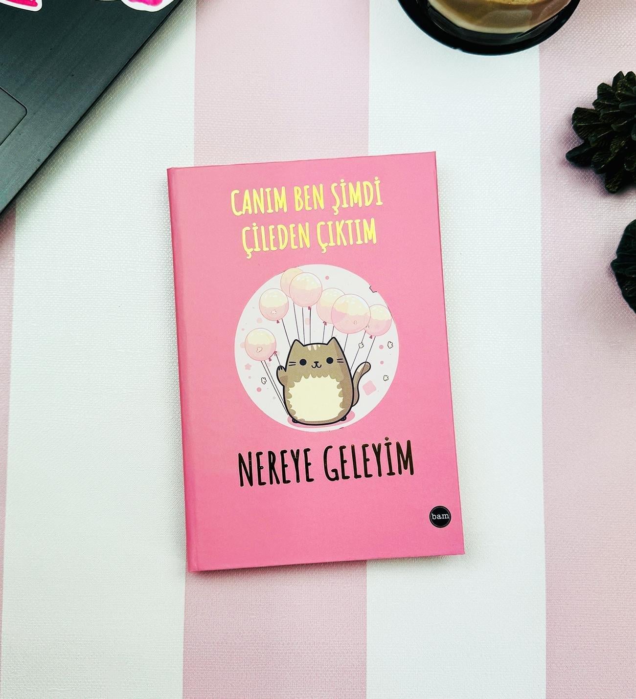 Çileden Çıktım V2 Tasarımlı Lastikli Defter - 80 Yaprak