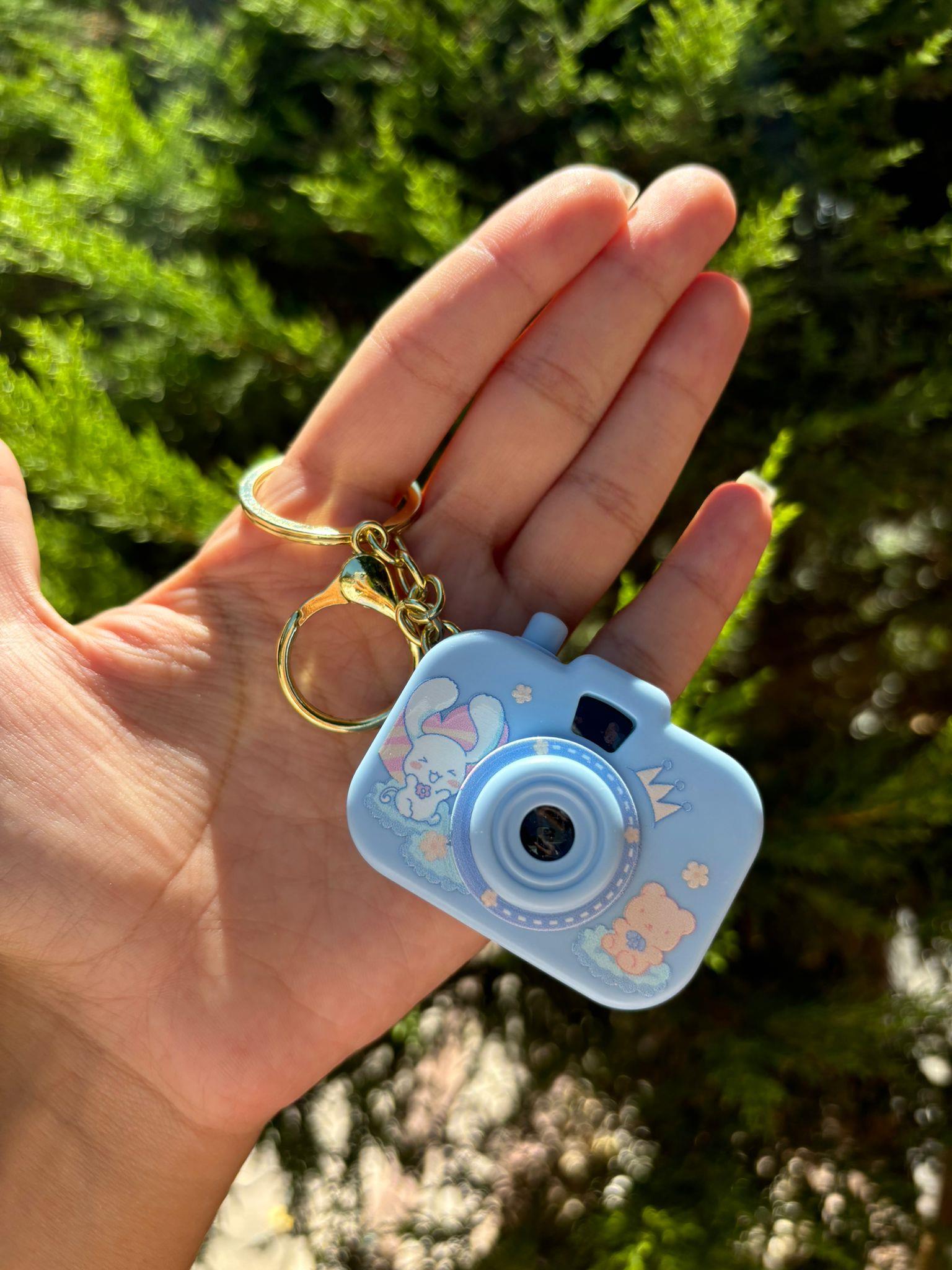 Cinnamoroll Mini Fotoğraf Makine Anahtarlık