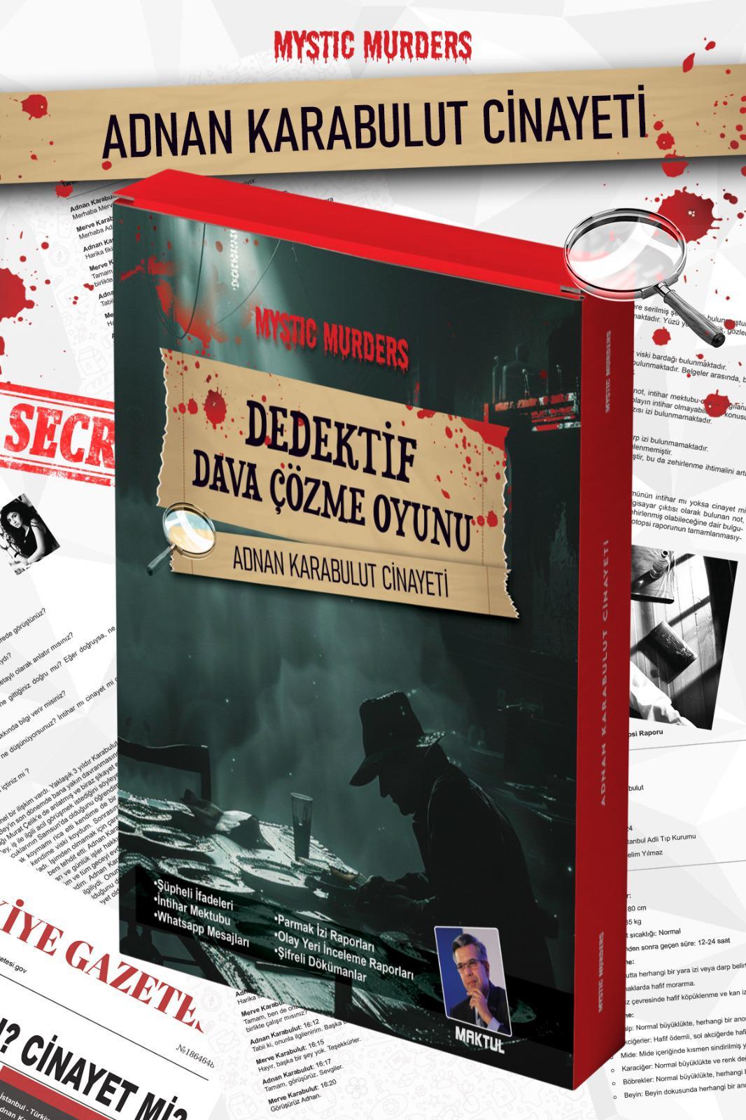 Dedektif Vaka Çözme Oyunu- Adnan Karabulut Cinayeti