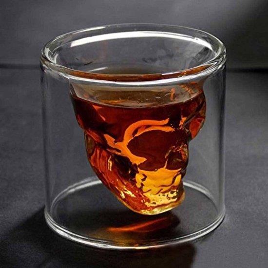 Doomed Skull Shot Glass - Kuru Kafa Viski Bardağı