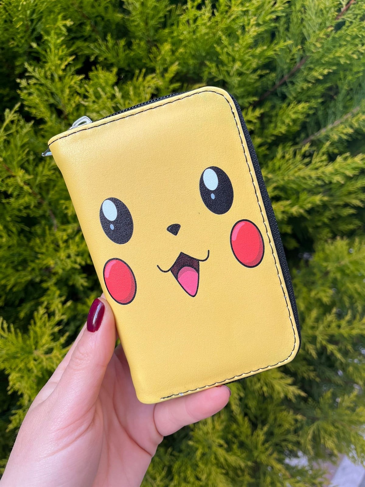 Elektirikli Fare Pikachu Unisex Cüzdan