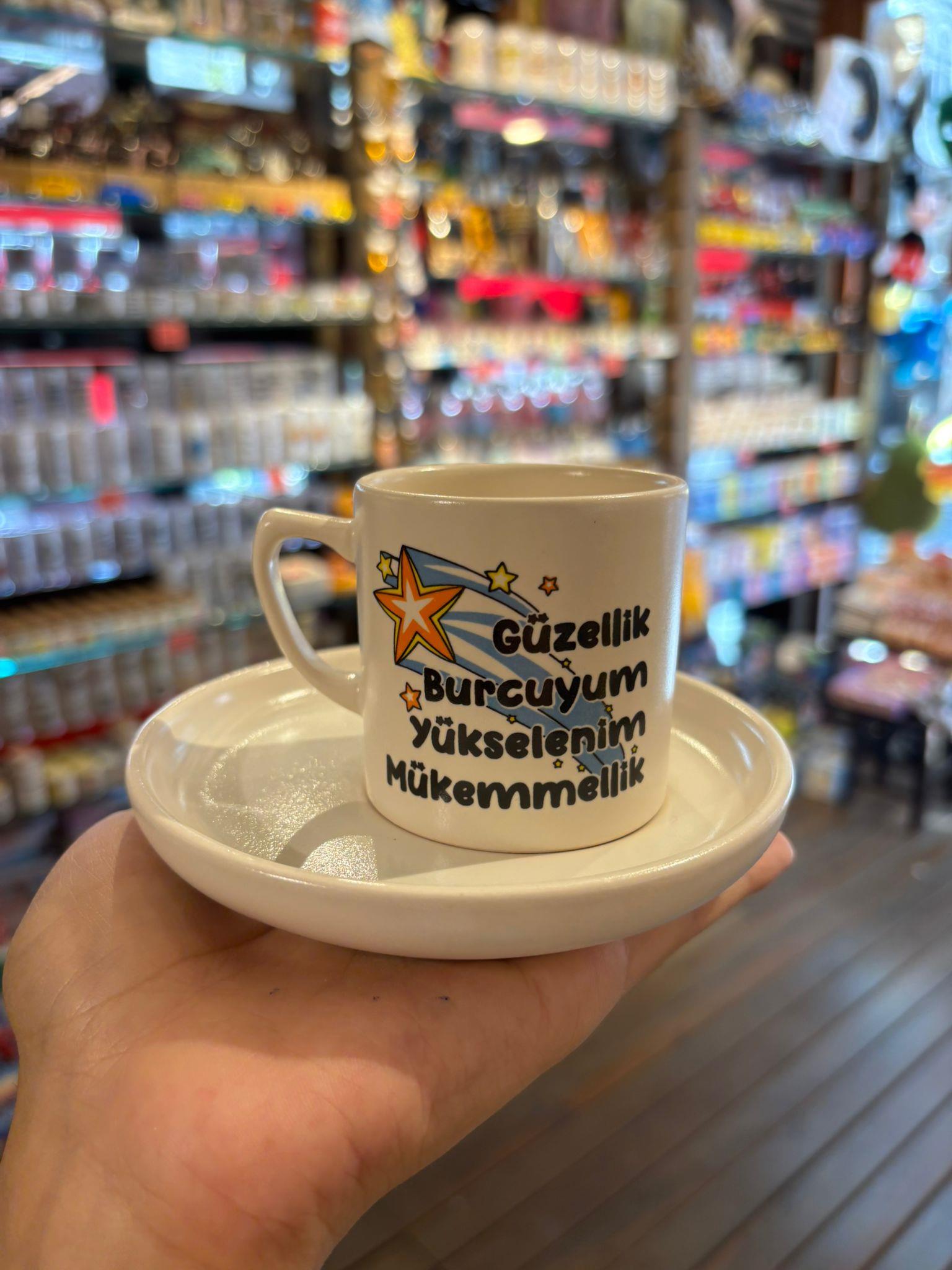 Güzellik Burcuyum Yükselenim Mükemmellik Türk Kahve Fincanı