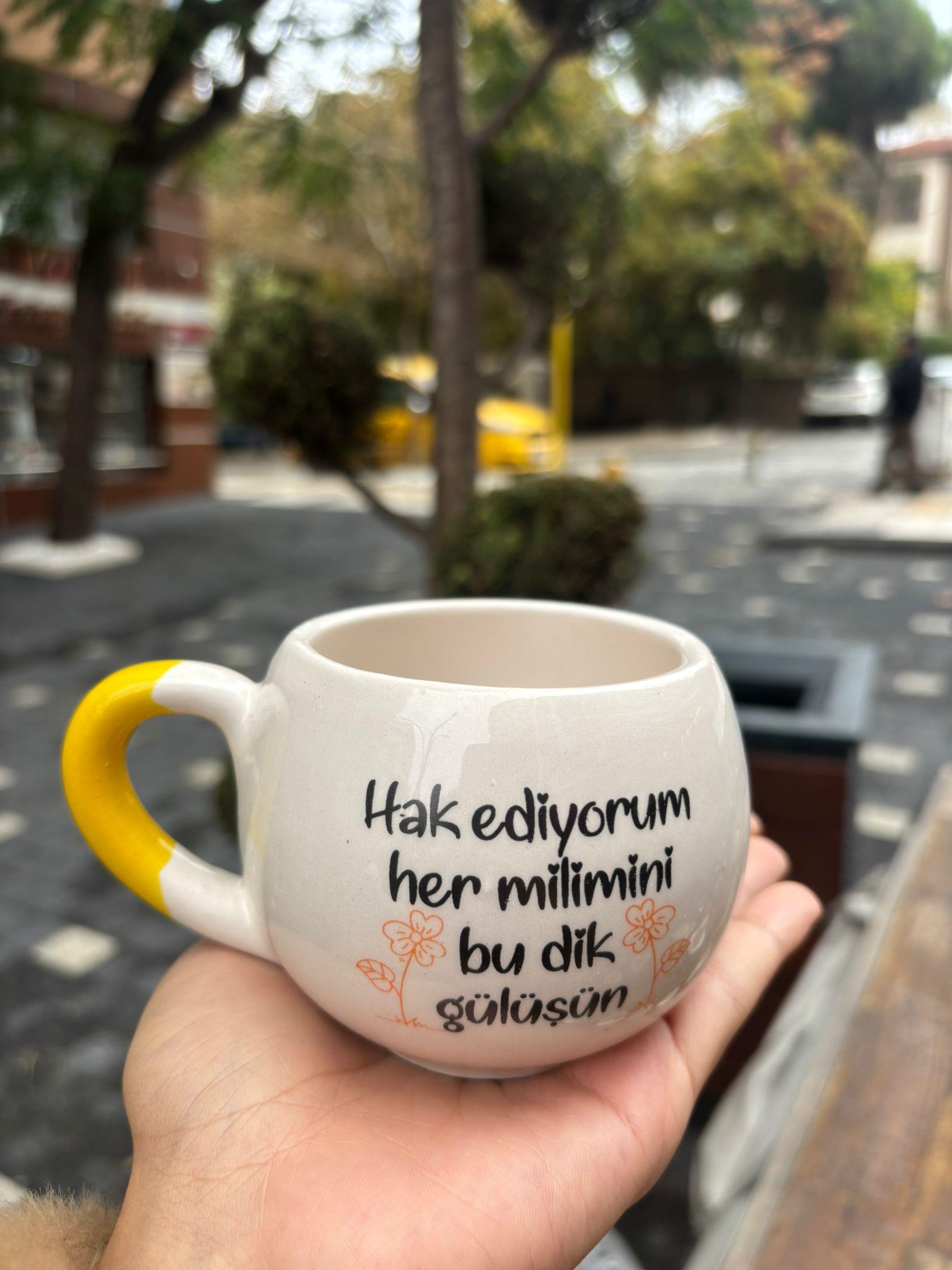 Hak ediyorum her milimini Balon Kupa